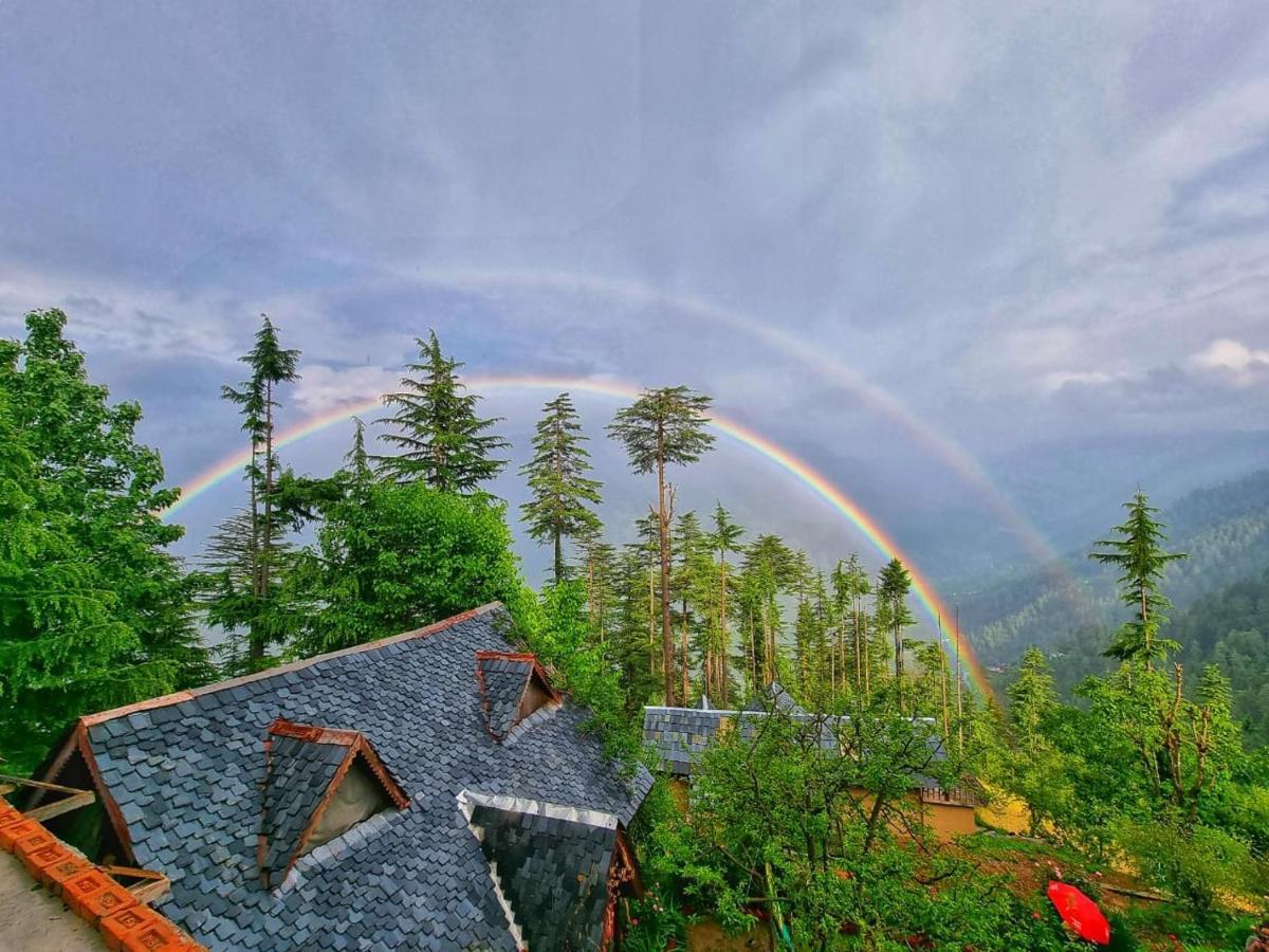 Ishan Log Huts-A Boutique Home Stay Banjār Esterno foto