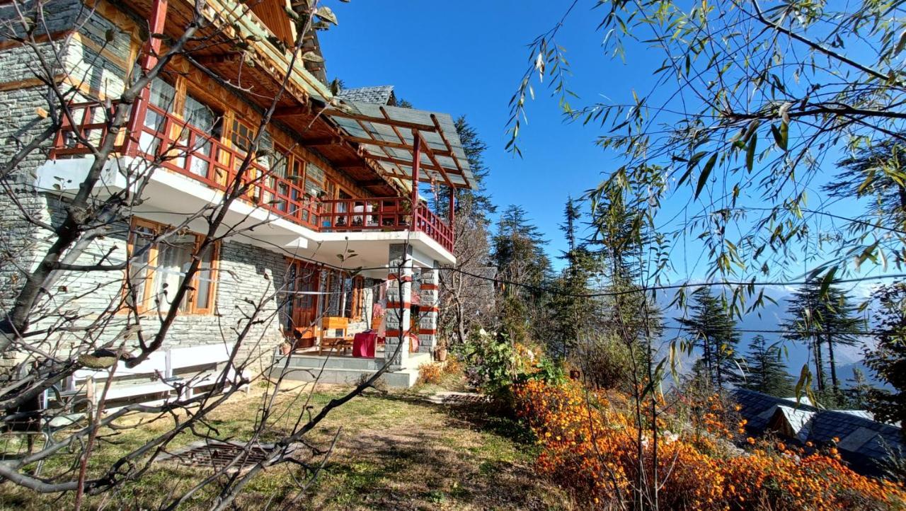 Ishan Log Huts-A Boutique Home Stay Banjār Esterno foto